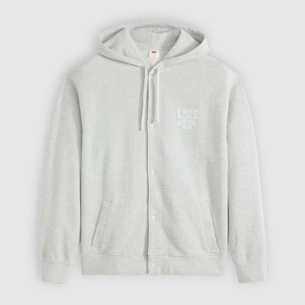 Levis Alder Bomber Sweatshirt in Grey – Clothing