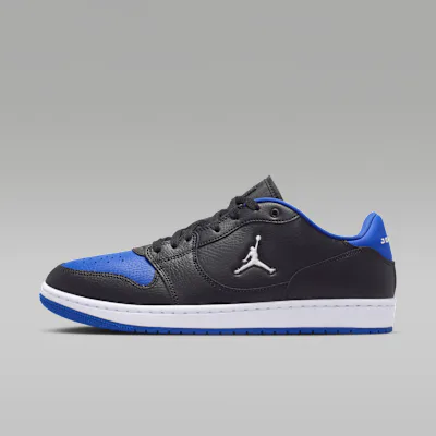 Jordan Court Connect Low Men's Shoes - Black/Game Royal/White