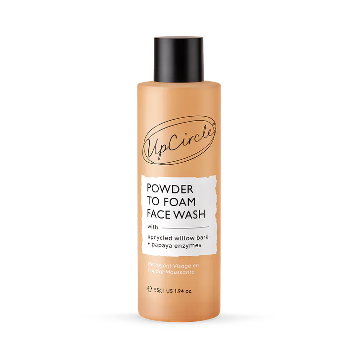 UpCircle Powder to Foam Face Wash with Willow Bark + Papaya Enzymes detail 2