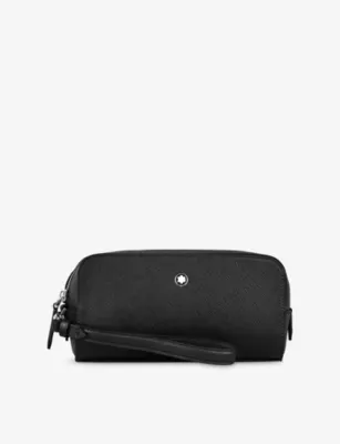 MONTBLANC Small Toiletry Leather Clutch Bag