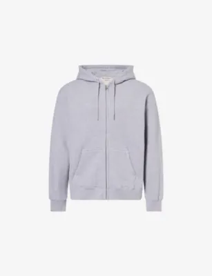 JW ANDERSON Ribbon Anchor Zip Cotton Hoody