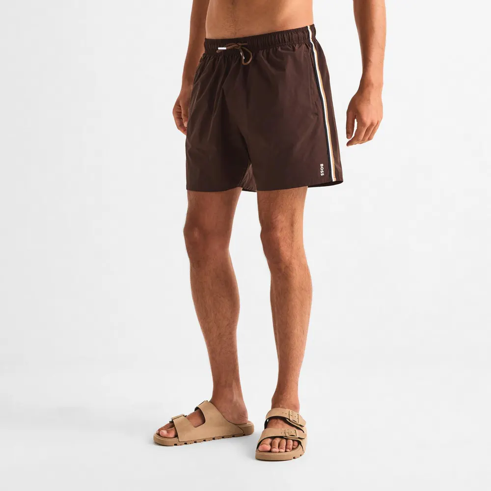 Boss Men's Iconic Swim Shorts detail 3