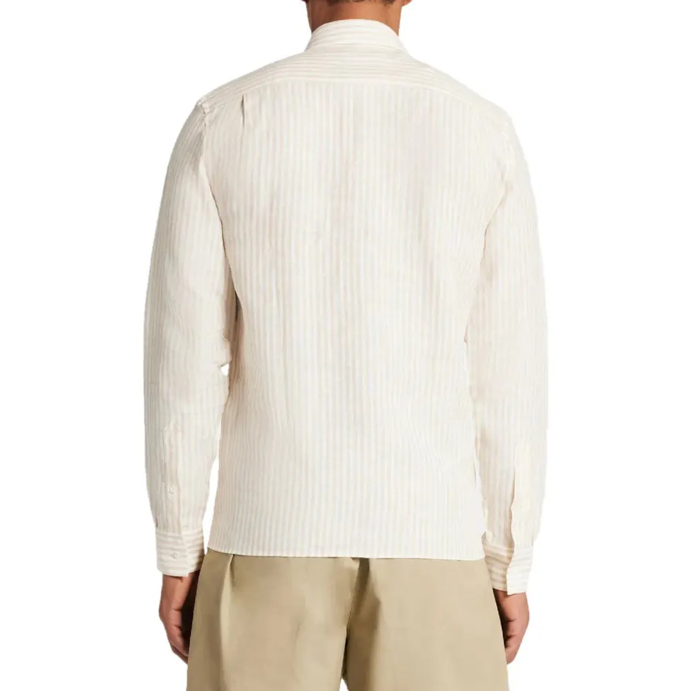 Lacoste Men's Long Sleeve Patterned Shirt detail 2