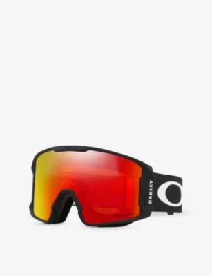 OAKLEY OO7070 01 Line Miner™ shield-frame O matter snow googles detail 2