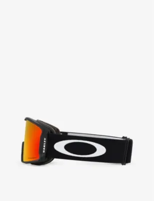 OAKLEY OO7070 01 Line Miner™ shield-frame O matter snow googles detail 3
