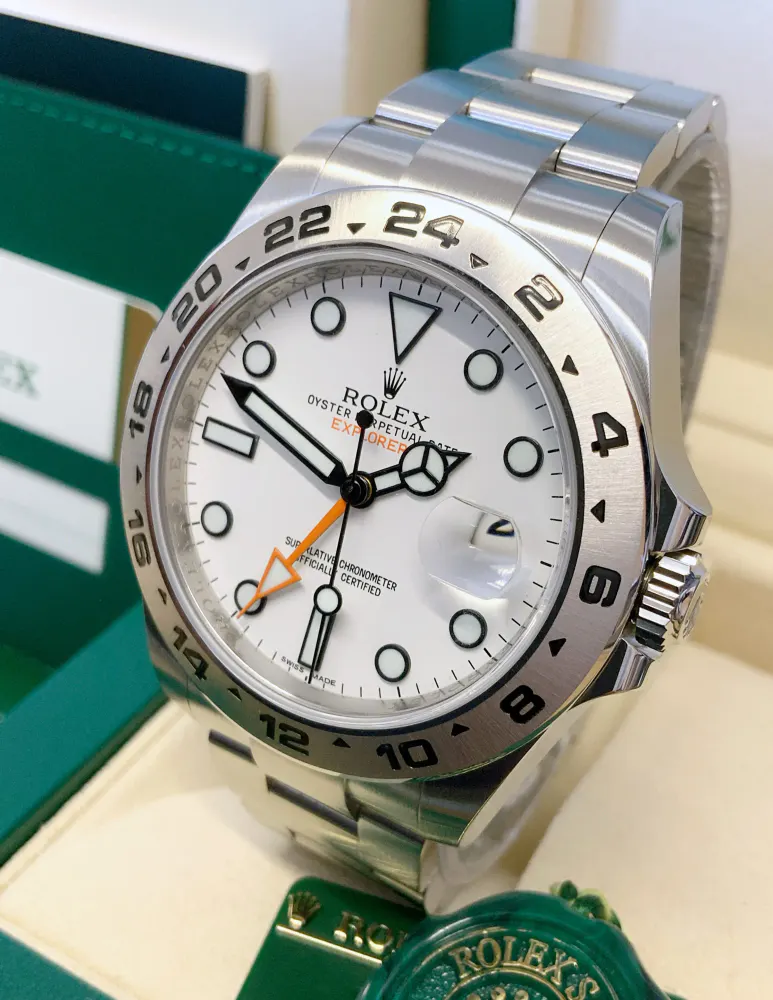 Rolex Explorer II 216570 — 2015 — Very good detail 2