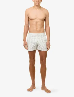 ORLEBAR BROWN Bulldog Seersucker Swim Shorts detail 2