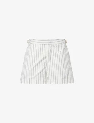 ORLEBAR BROWN Bulldog Seersucker Swim Shorts