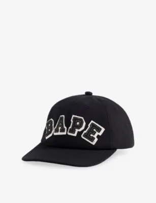A BATHING APE Branded Cotton-Twill Cap