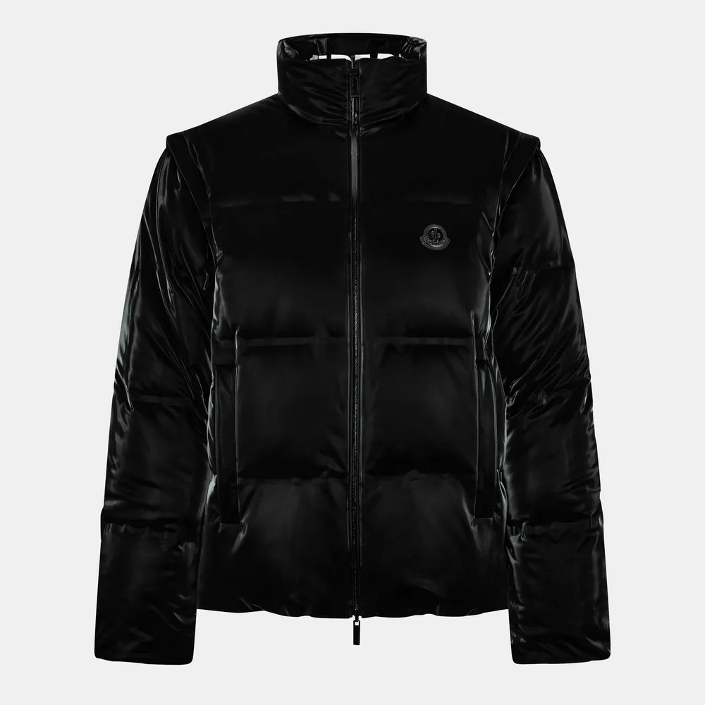 Moncler Men's Throttle Reversible Down Short Puffer Jacket