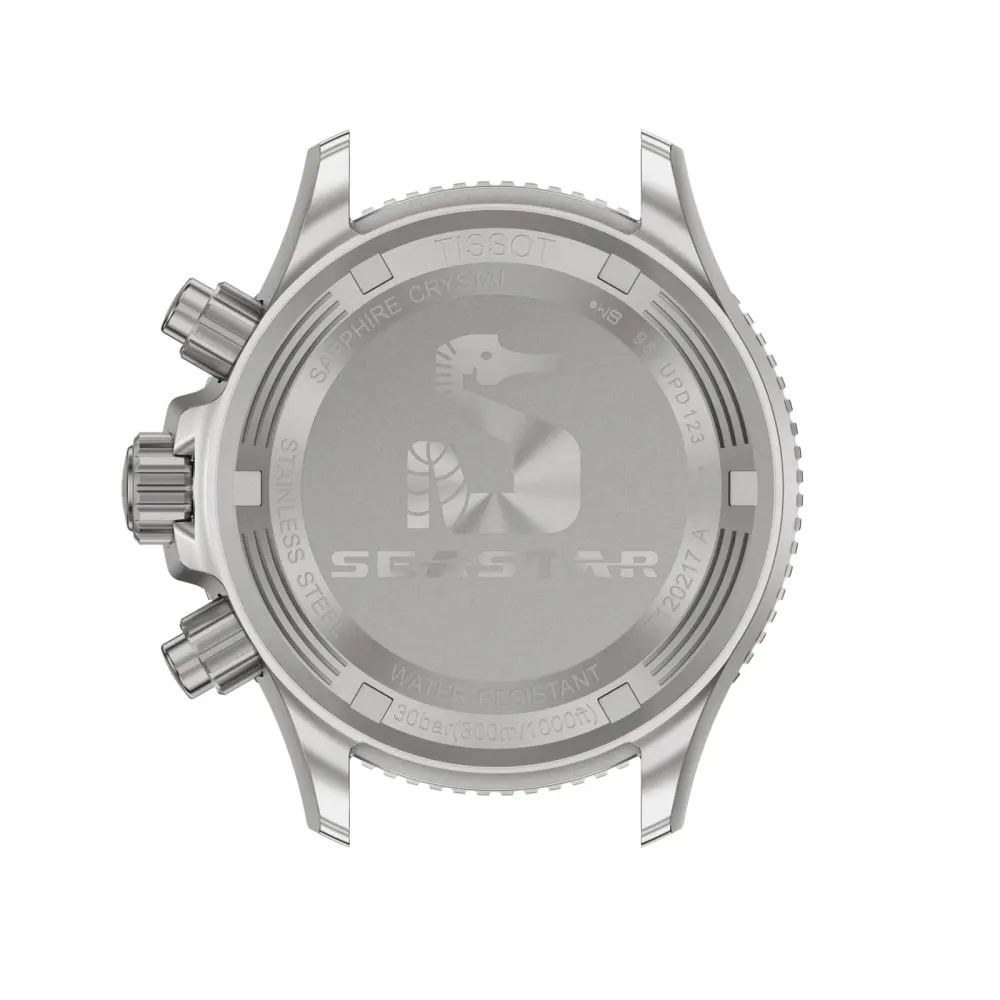 Tissot Seastar 1000 Quartz Chronograph 38mm Unisex Watch in Black, additional product view 3