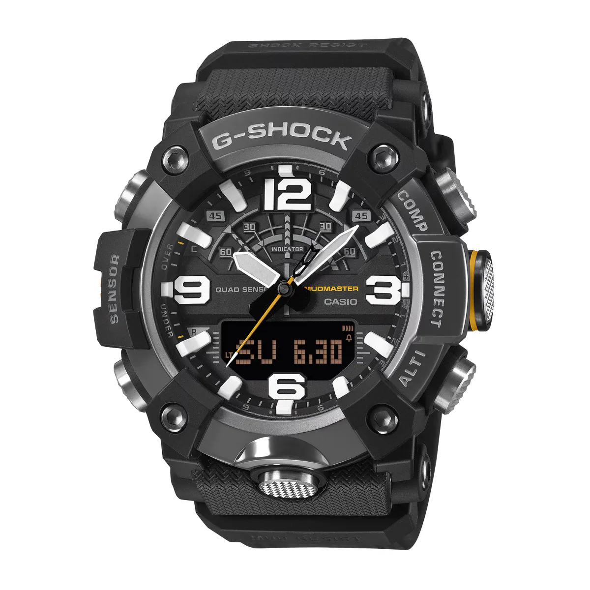 Casio G-SHOCK Mudmaster 55.5mm Mens Watch Black