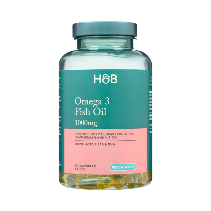 For Him Pescatarian Omega 3 Fish Oil 1000mg 120 Capsules