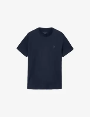 ALLSAINTS Dexter Short-Sleeve Cotton-Jersey T-Shirt - Optic White detail 3