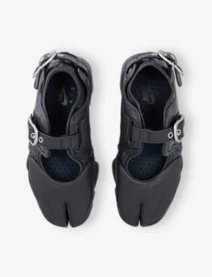 For Him Air Rift Leather Trainers - 5.5 in BLACK BLACK METALLIC BUC, additional product view 2