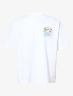 BELIER Casa Belier Graphic-Print Cotton T-Shirt