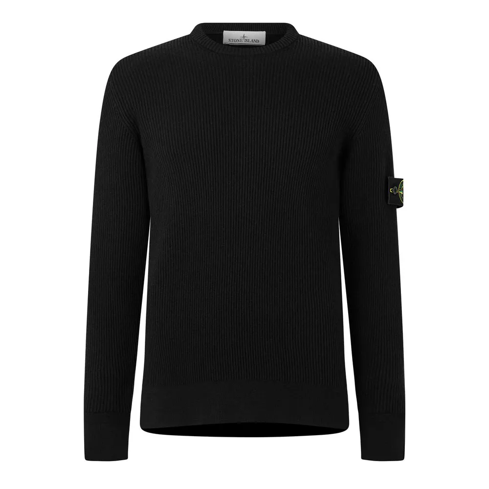 Stone Island Stone Rib Knit Crew Sn64