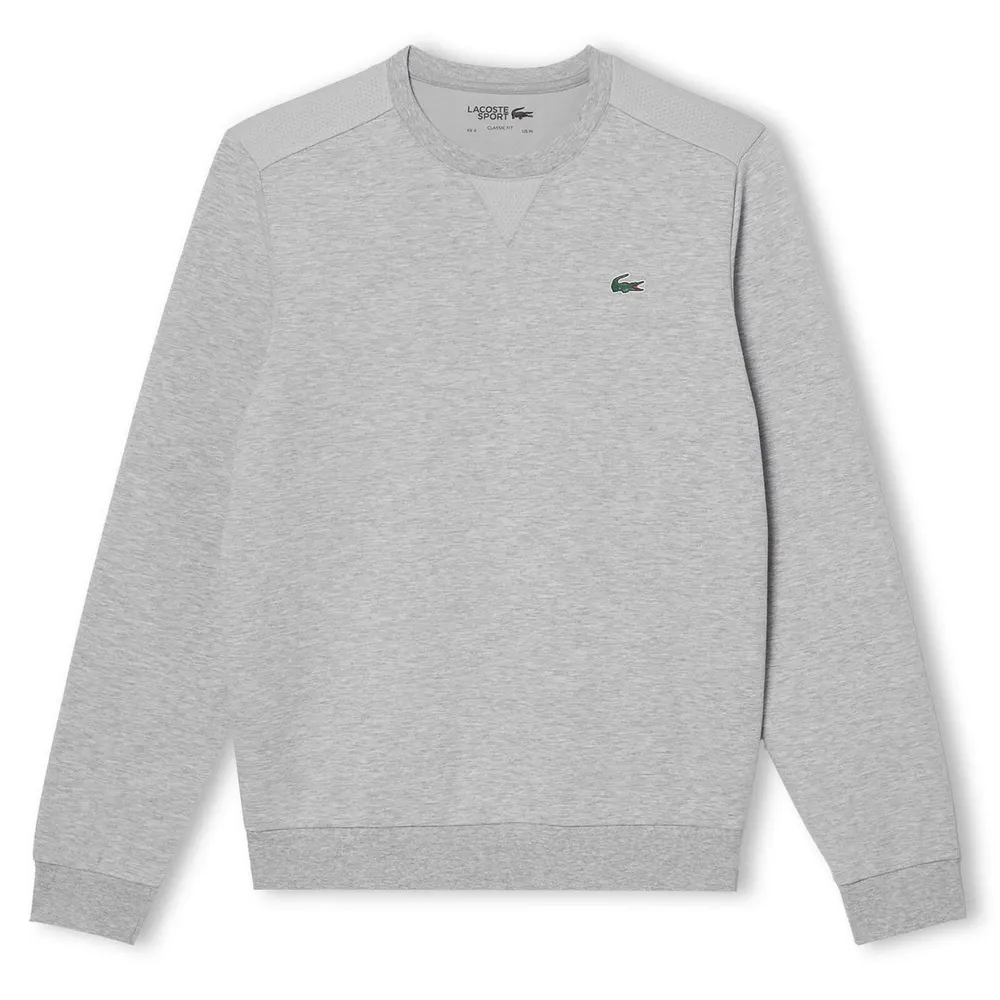 Lacoste Crewneck Sweatshirt in Grey – Clothing