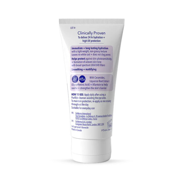 Purifide by Acnecide Daily Moisturiser UVA + UVB SPF 30, 24 Hour Hydration, 50ml detail 2