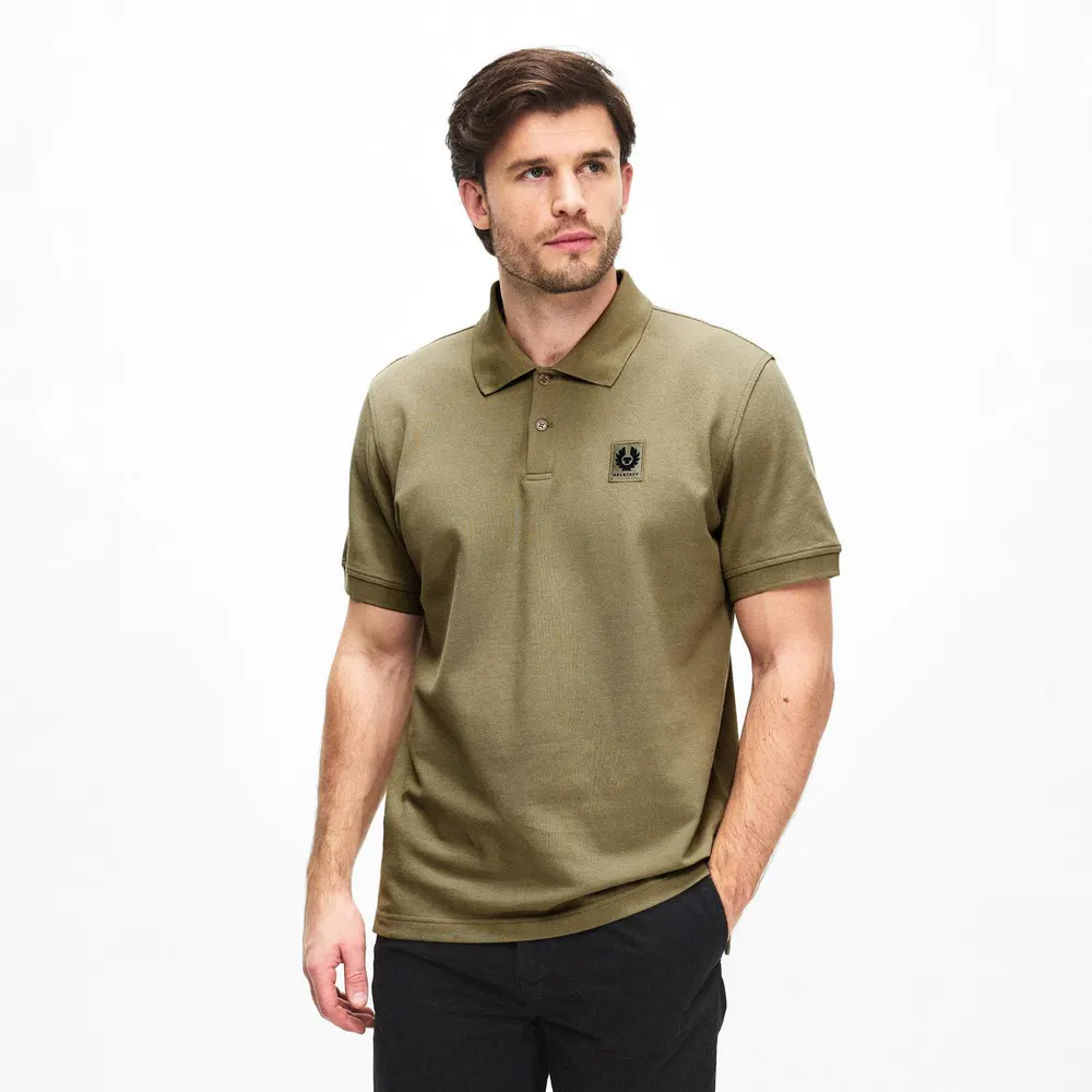 Belstaff Cotton Pique Polo detail 3