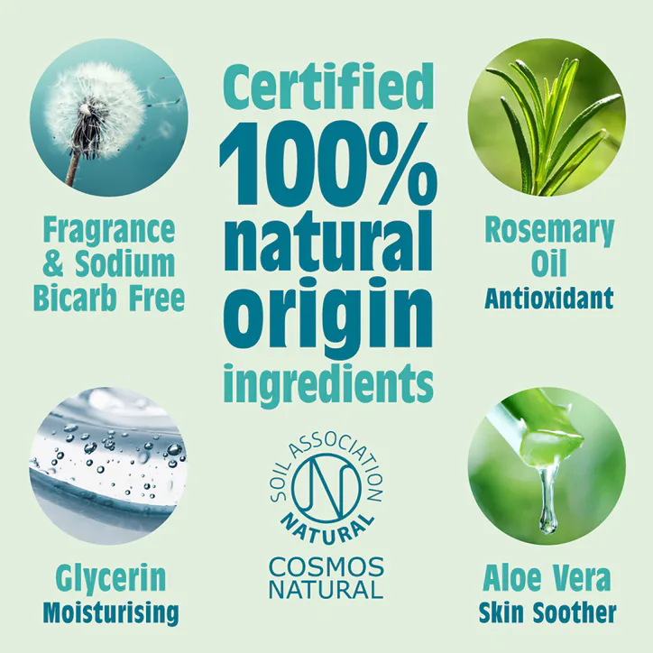 Salt of the Earth Natural Roll-On Deodorant Refill Pouch Unscented 225ml detail 3