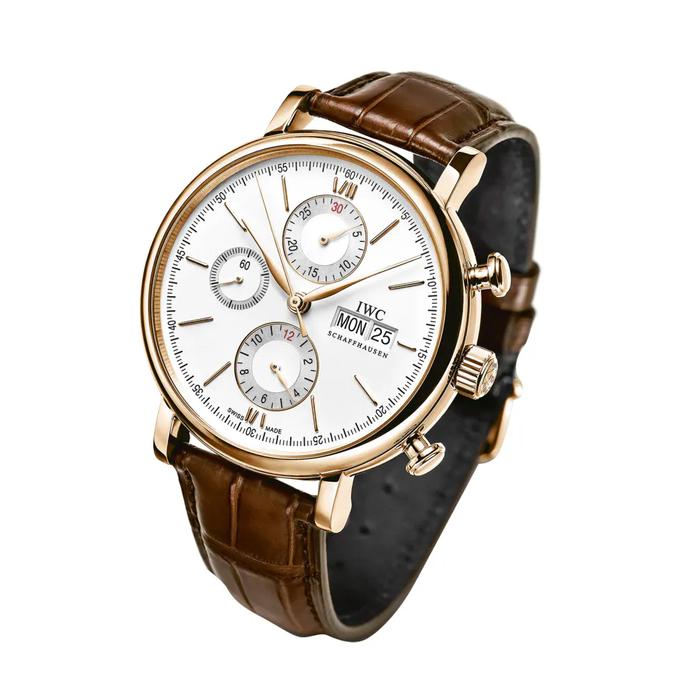 IWC Portofino 42mm Mens Watch in Silver, additional product view 3