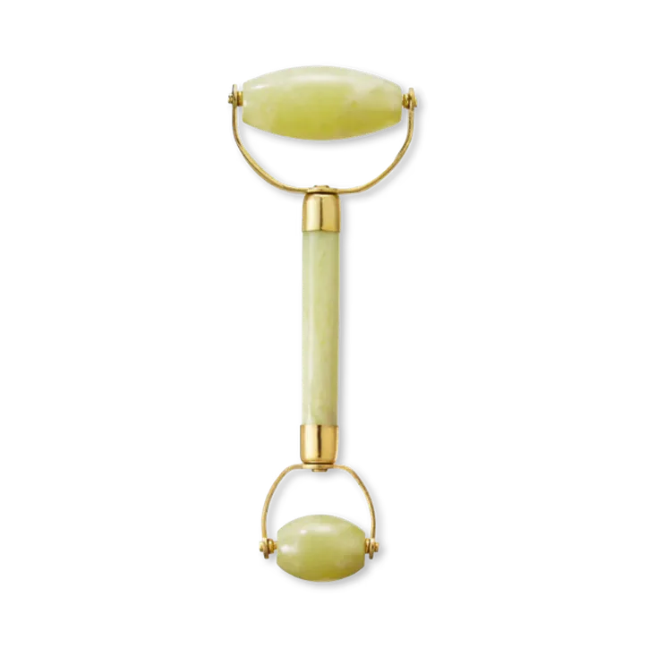 White Lotus Beauty Genuine Crystal Roller Chemical Free Jade