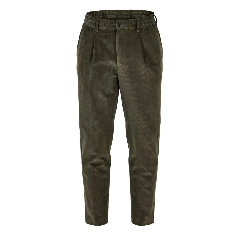 Barbour Wallington Trousers in Olive OL51 – Clothing