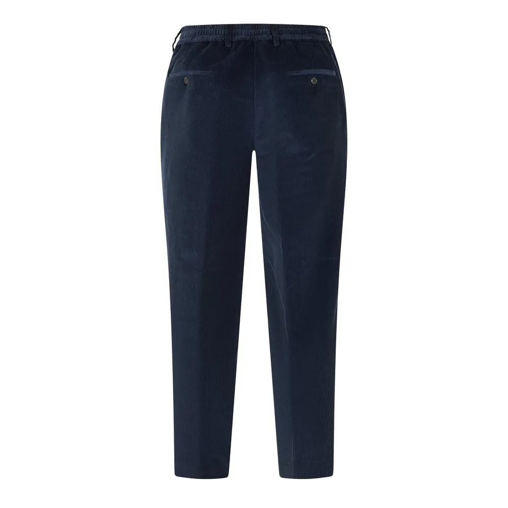 Barbour Wallington Trousers in Navy NY91, additional product view 2