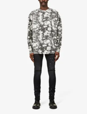 PURPLE BRAND Slim-fit skinny stretch-denim jeans detail 2