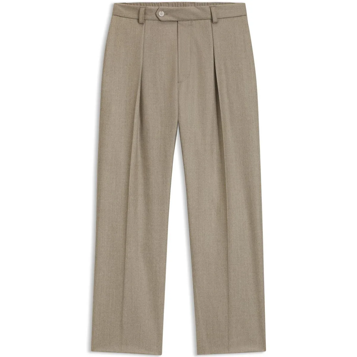 Boss Men's HBB Double Breasted Full Length Wide Leg Trousers