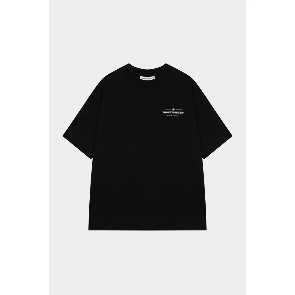 The Couture Club Men's Copyright Short-Sleeve Cotton Oversized T-Shirt