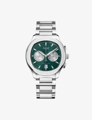 PIAGET Polo Chronograph Stainless-Steel Watch 42mm