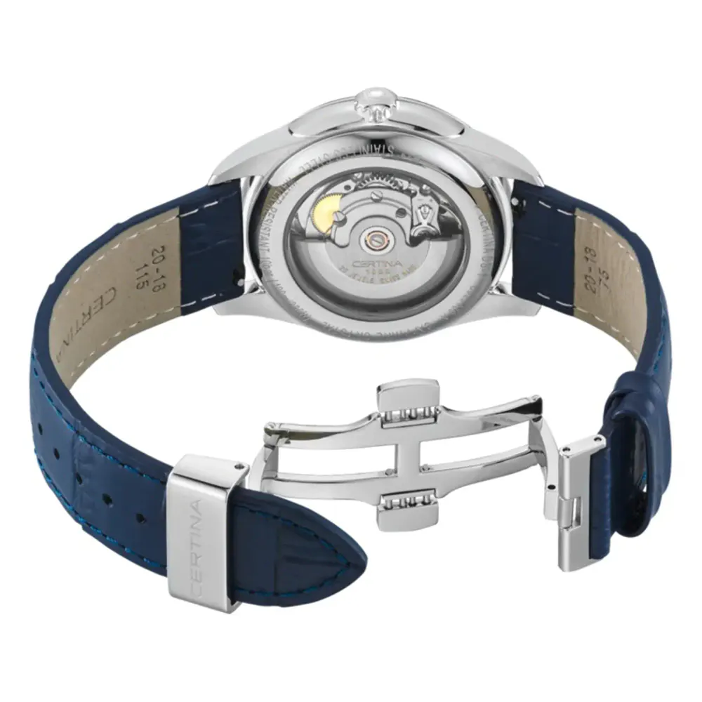Certina DS-1 Day Date Automatic 40mm Mens Watch in White, additional product view 3