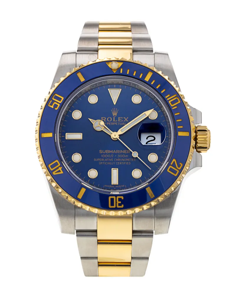 Rolex Submariner 116613 LB — 2018 — Very good