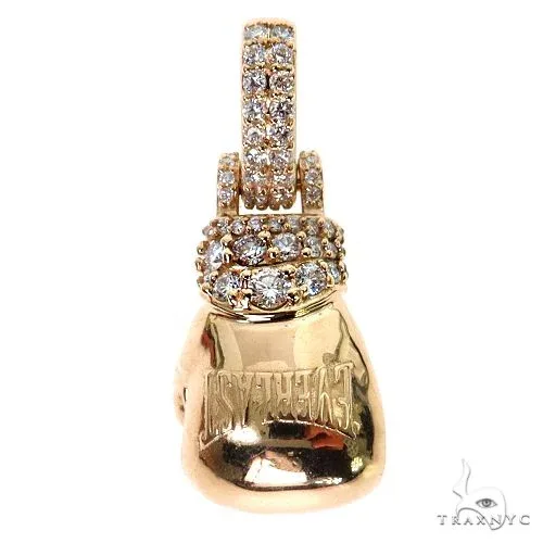 RINA - For Him CUSTOM Small Everlast Boxing Glove 67648 in Rose Gold – Pendant