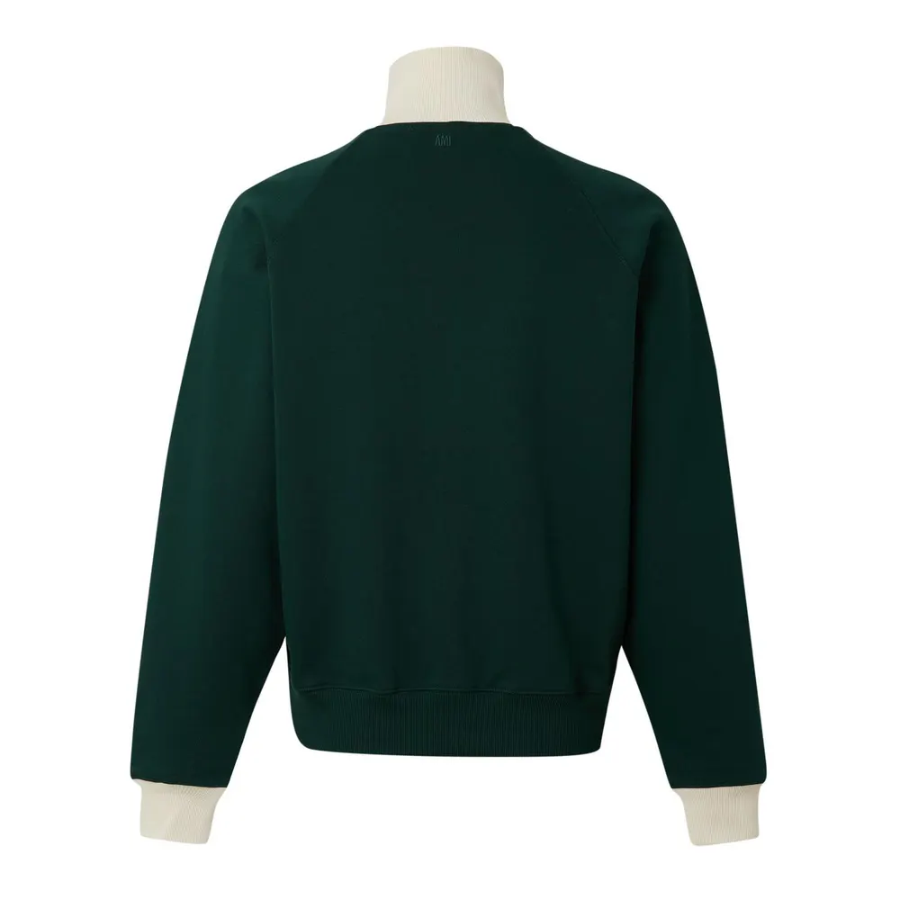 Ami Paris Ami FZ Sweatshirt Sn64 detail 2