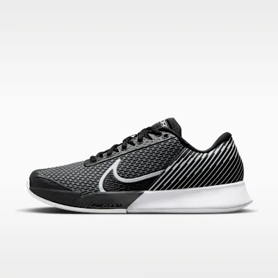 Nike NikeCourt Air Zoom Vapor Pro 2 Men's Carpet Tennis Shoes - Black/White