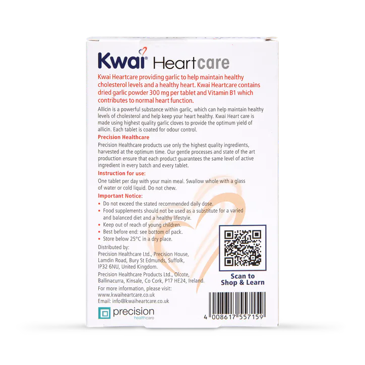 Kwai Heartcare One-a-Day 100 Tablets, additional product view 2