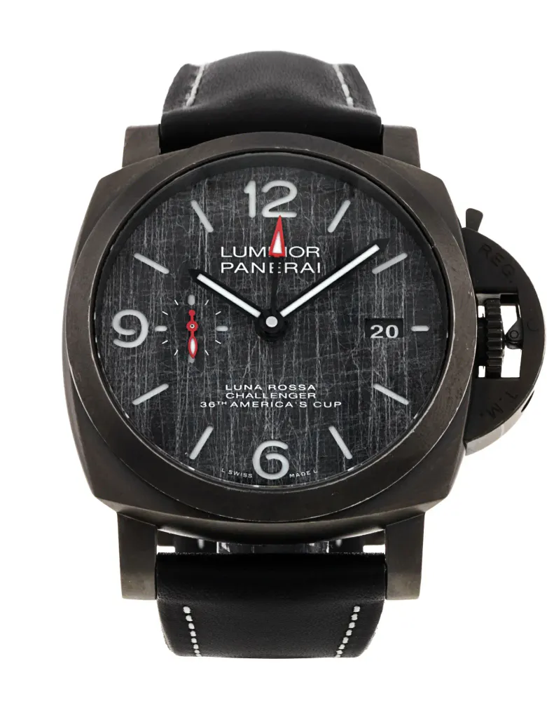 Panerai Luminor Luna Rossa PAM01036 — 2020 — Very good in Grey Quarter Arabic – Pre-owned watches