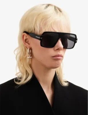 TOM FORD FT0933 Camden square-frame acetate sunglasses detail 2