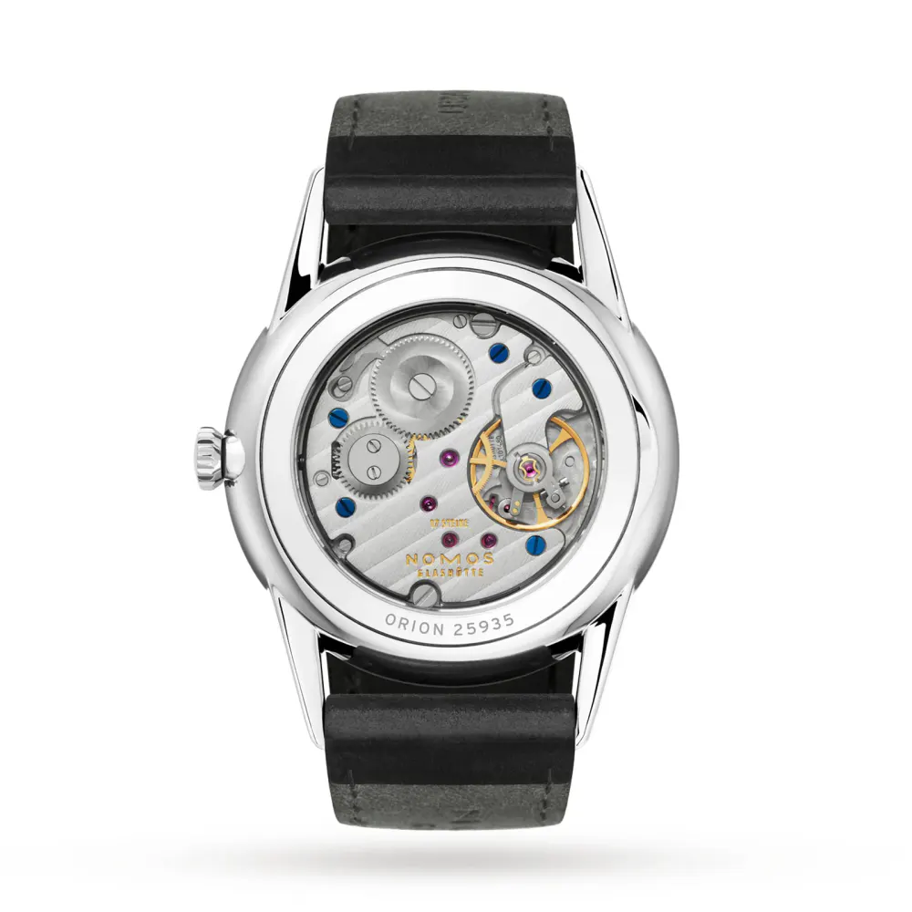 NOMOS Glashutte Orion 35mm Mens Watch in White, additional product view 2