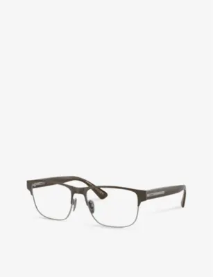 PRADA PR 57ZV pillow-frame acetate optical glasses detail 2