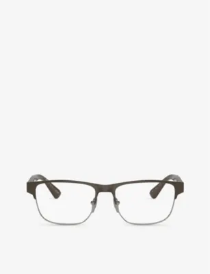 PRADA PR 57ZV pillow-frame acetate optical glasses
