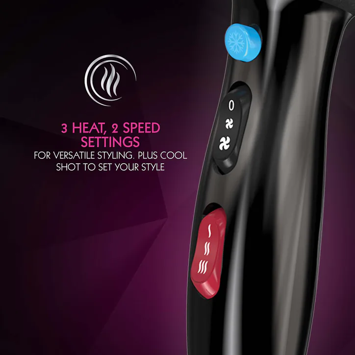 WAHL ZY141 Ionic Style 2200W Hair Dryer Black, additional product view 2