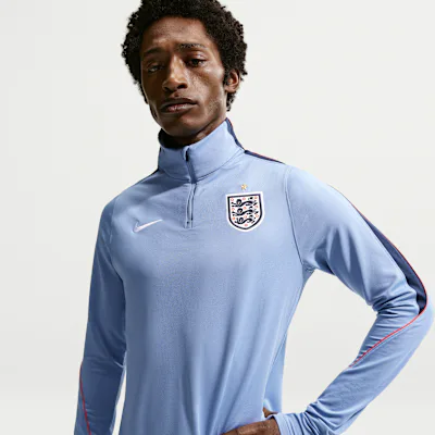 Nike England Strike Men's Nike Dri-FIT Football Drill Top - Work Blue/Obsidian/White in Work Blue/Obsidian/White – Nike men's and unisex