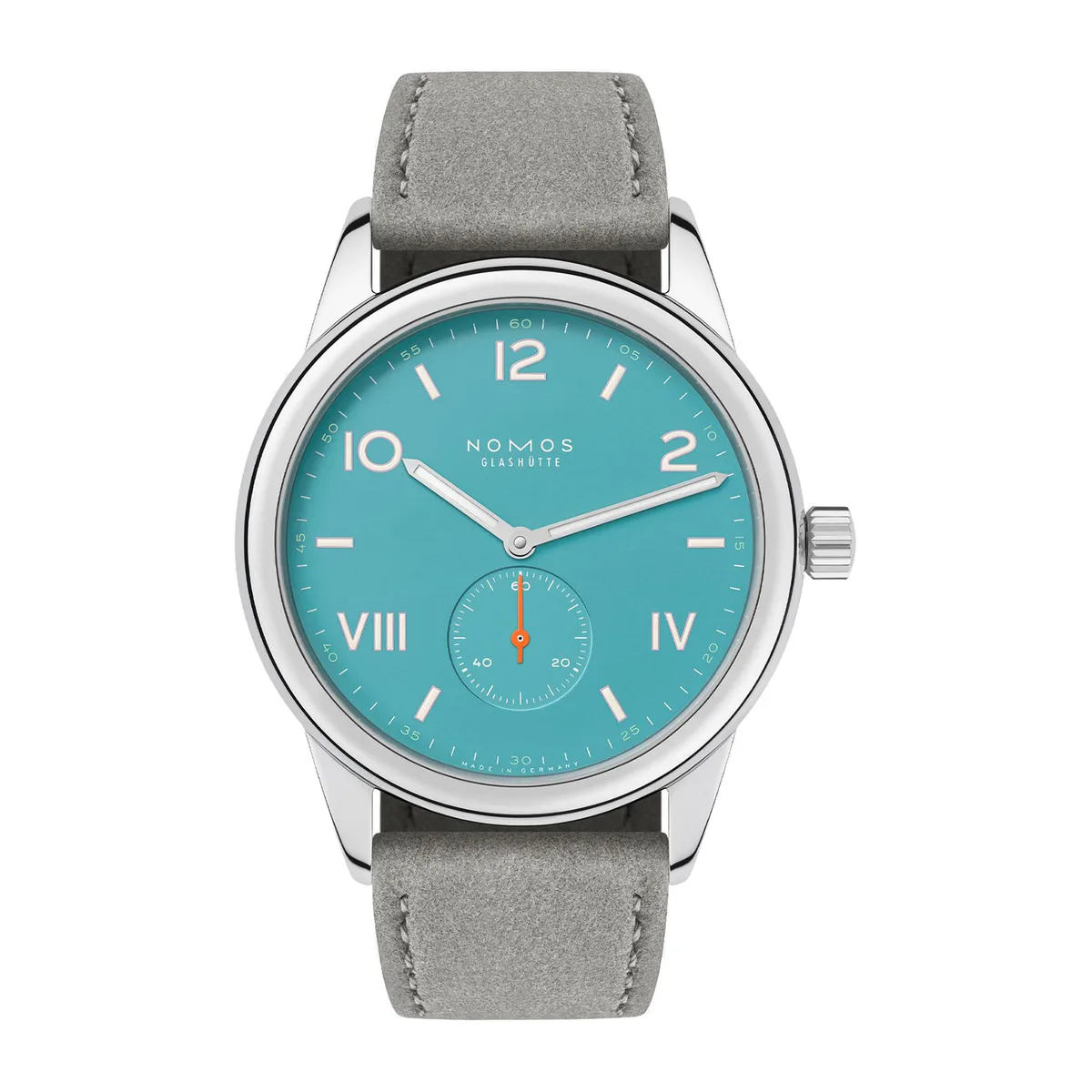 NOMOS Glashutte Club Campus Endless Blue 38mm Watch