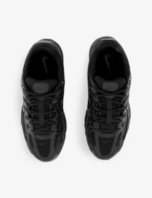 For Him P-6000 chunky-sole leather and mesh low-top trainers - 3.5 in BLACK BLACK, additional product view 2