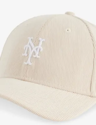 NEW ERA 9FORTY Cord Los Angeles Dodgers Cotton Baseball Cap detail 3