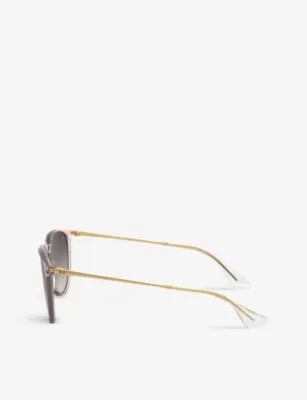 RAY-BAN RB4171 Erika round-frame acetate sunglasses detail 3